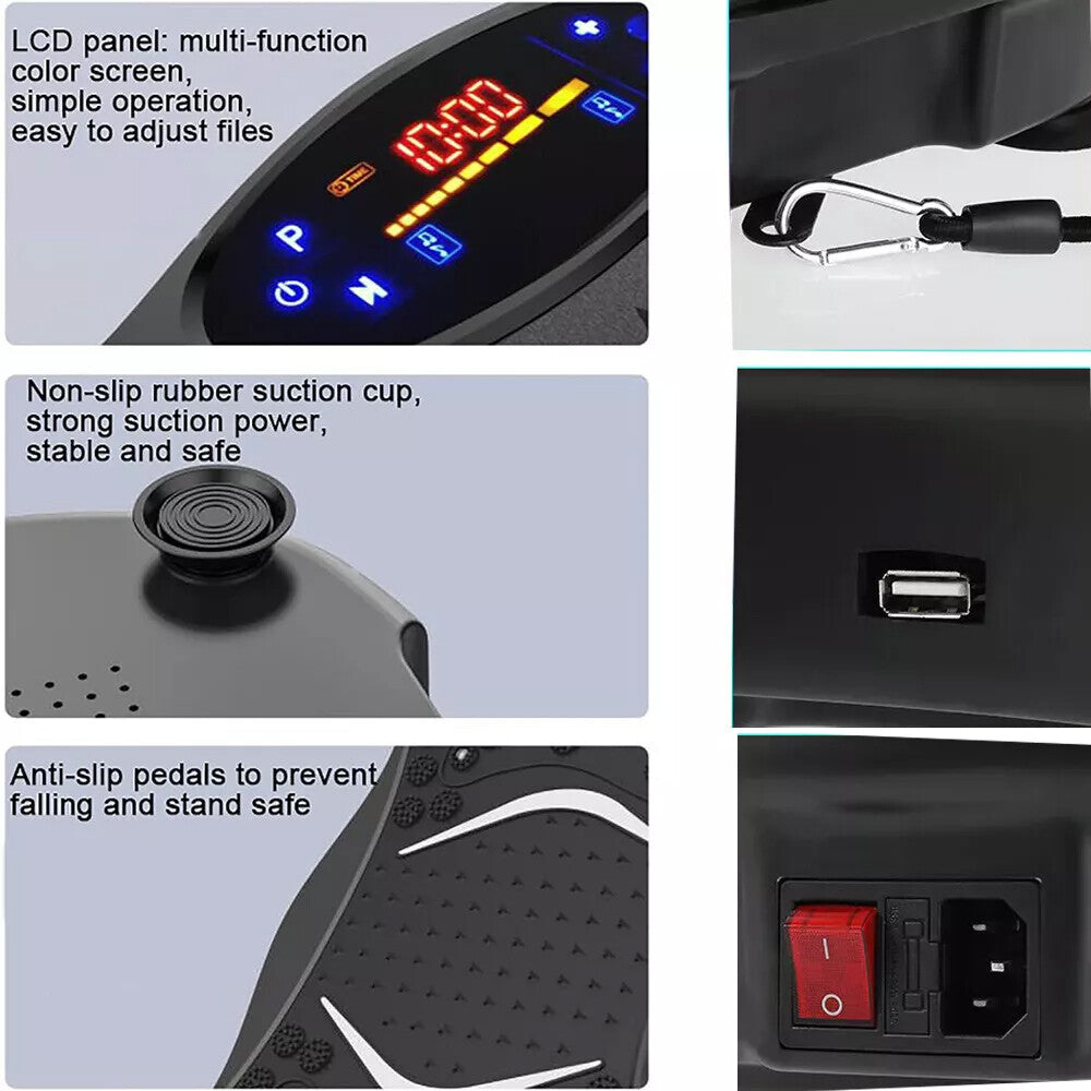 Vibration Plate Power Body Shaker Vibrating Machine Massager Platform Exercise*'