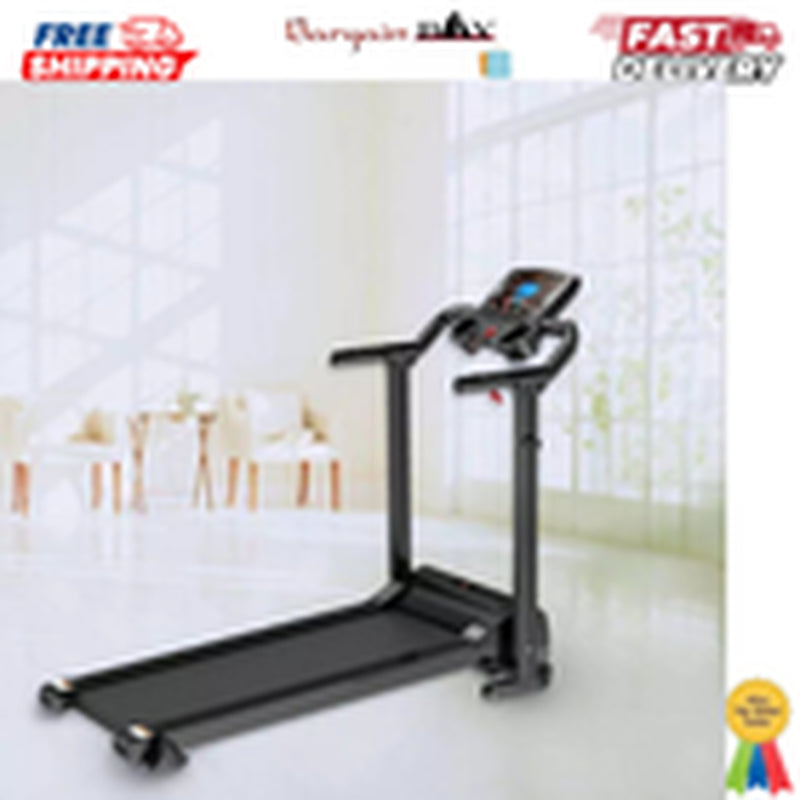 Electric Treadmill Folding Running Machine with 9% Incline Gym Home Motorized