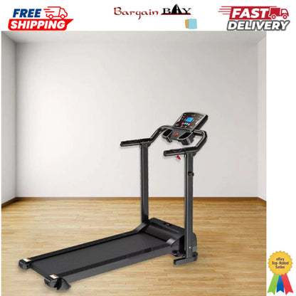 Electric Treadmill Folding Running Machine with 9% Incline Gym Home Motorized