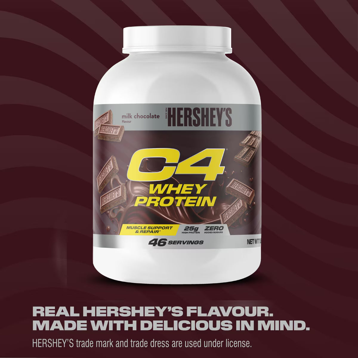 Hersheys Chocolate Whey Protein Powder 1.6Kg