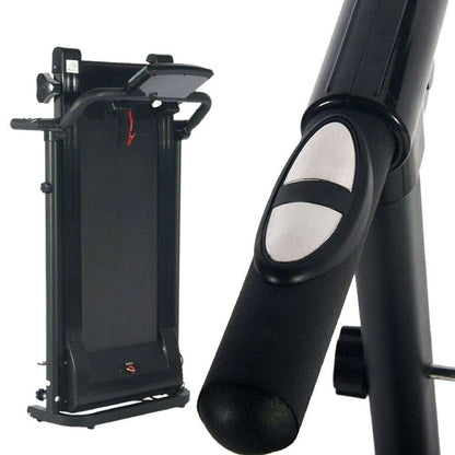 Running Treadmill Foldable Home Walking Electric Machine 9% Incline Gym Office