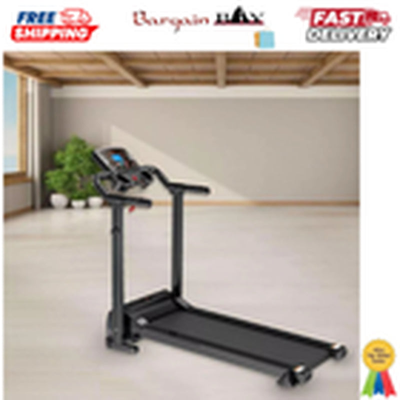 Electric Treadmill Folding Running Machine with 9% Incline Gym Home Motorized