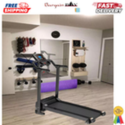 Electric Treadmill Folding Running Machine with 9% Incline Gym Home Motorized