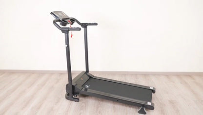 Running Treadmill Foldable Home Walking Electric Machine 9% Incline Gym Office